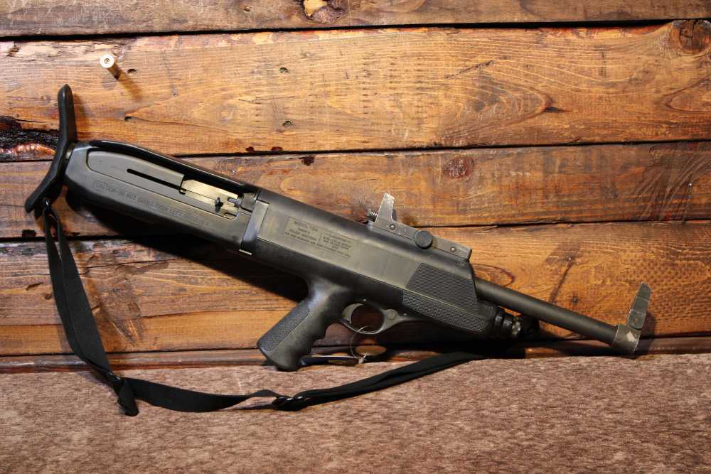 1975 High Standard Model Ten Series B Police Shotgun 12 ga 18" bbl Bullpup-img-0