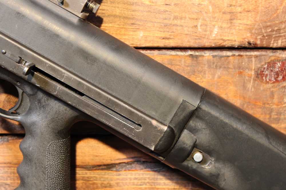 1975 High Standard Model Ten Series B Police Shotgun 12 ga 18" bbl Bullpup-img-12