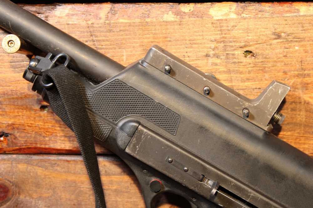 1975 High Standard Model Ten Series B Police Shotgun 12 ga 18" bbl Bullpup-img-9