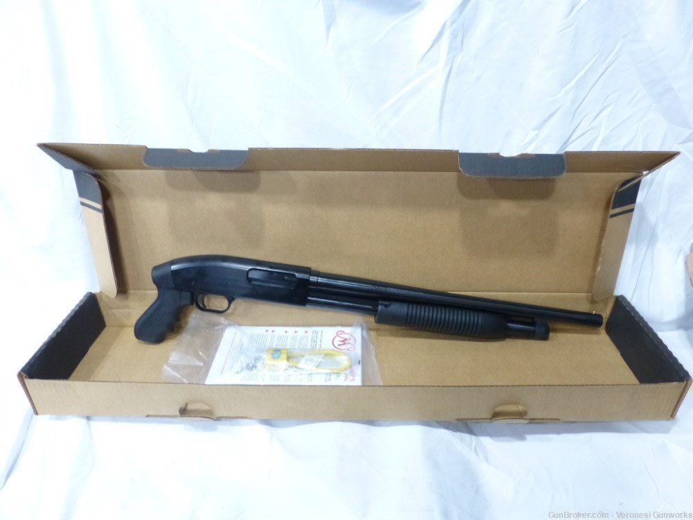 NIB Mossberg Maverick 88 12 ga Pump Cruiser Shotgun 18" 6rd 3" 31008 12ga-img-0