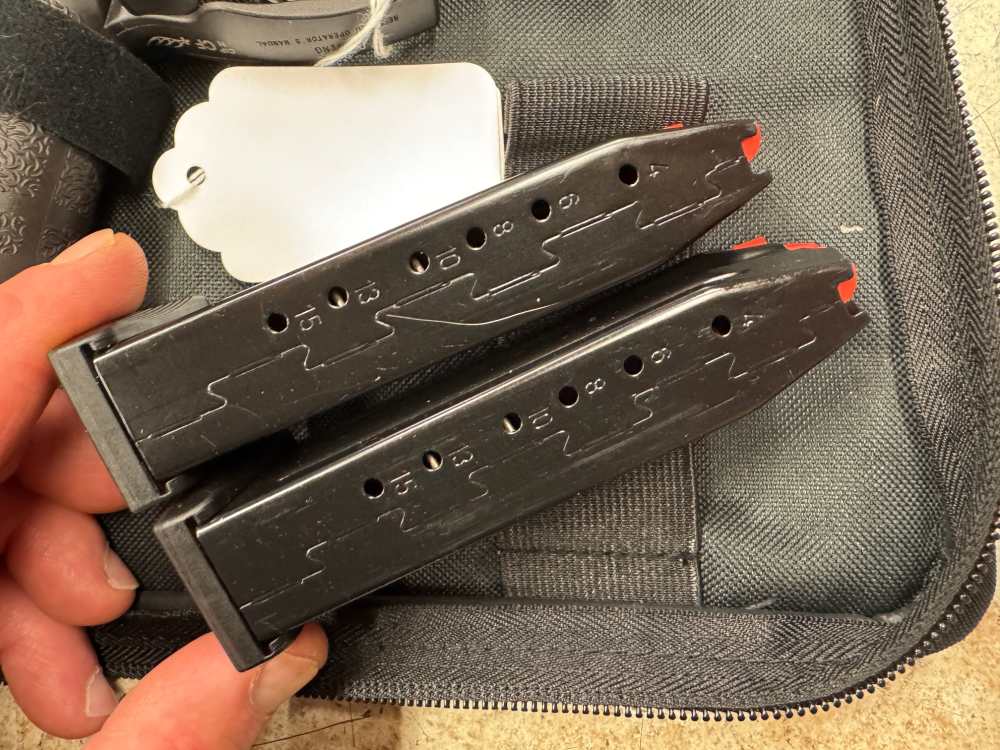 HK VP9 VP9A1 K 9MM 2-15RD MAGS OPTIC READY SLIDE NEW DISPLAY MODEL-img-8