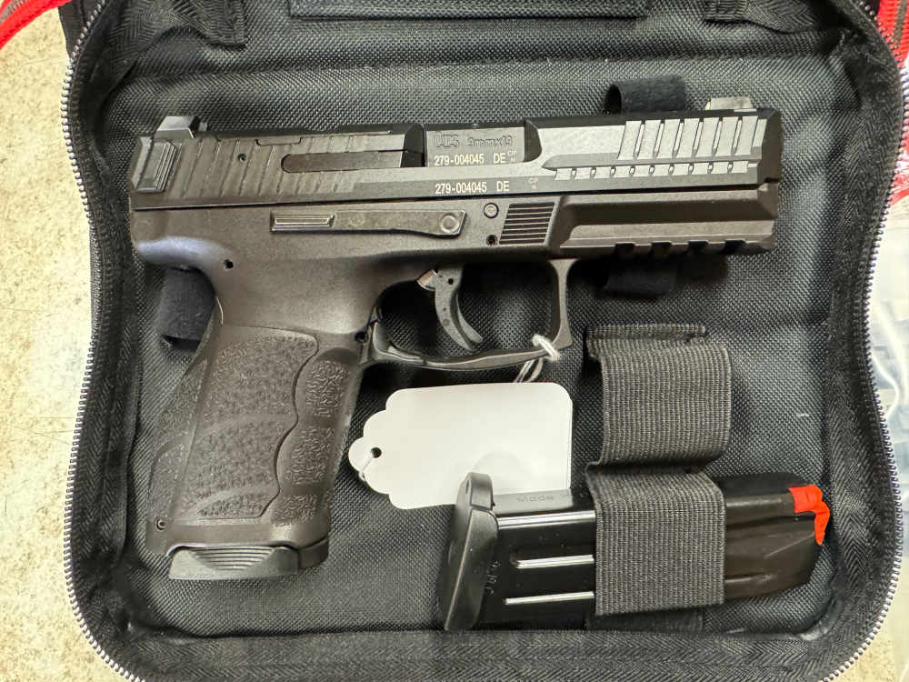 HK VP9 VP9A1 K 9MM 2-15RD MAGS OPTIC READY SLIDE NEW DISPLAY MODEL-img-1