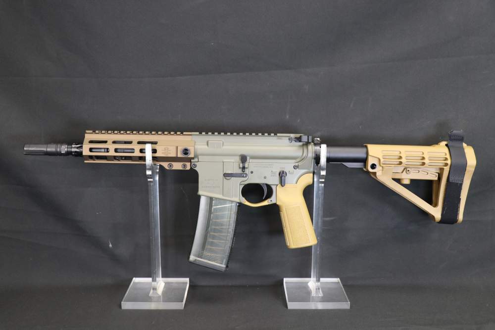 PSA Sabre-15 .300 Blackout – Moss Green / FDE – 30RD Mag-img-1