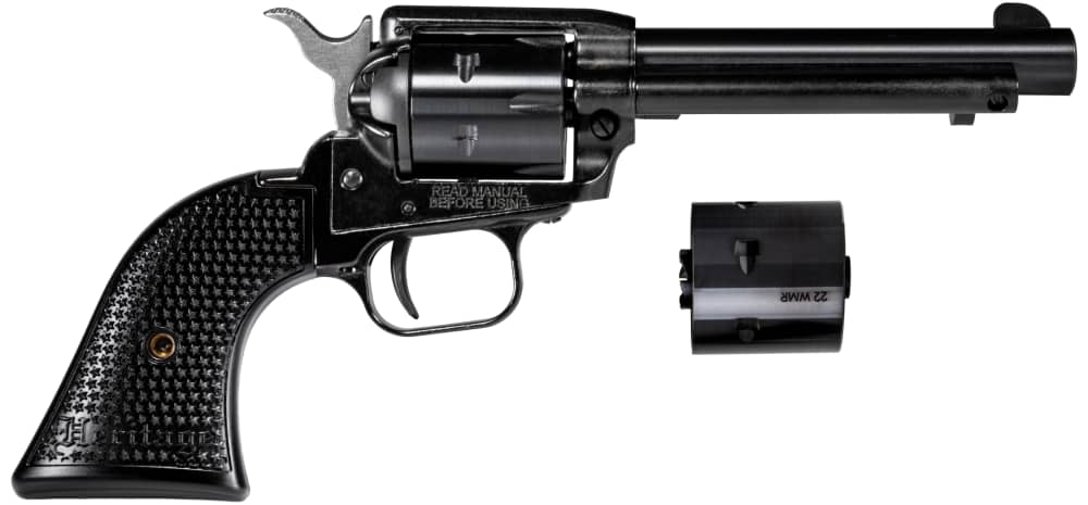 Heritage Rough Rider 22LR / 22 Magnum Single Action Revolver 4 3/4" Barrel -img-0