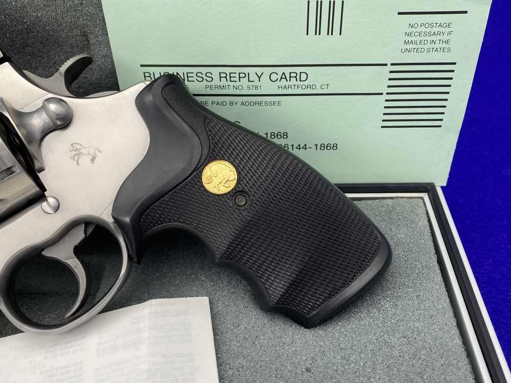 1991 Colt Anaconda Hunter .44 Mag 8" *HOLY GRAIL CUSTOM SHOP ANACONDA*-img-4