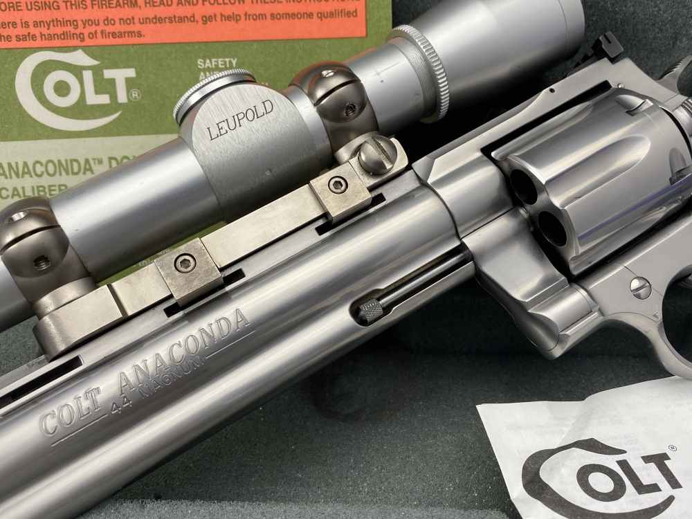 1991 Colt Anaconda Hunter .44 Mag 8" *HOLY GRAIL CUSTOM SHOP ANACONDA*-img-7