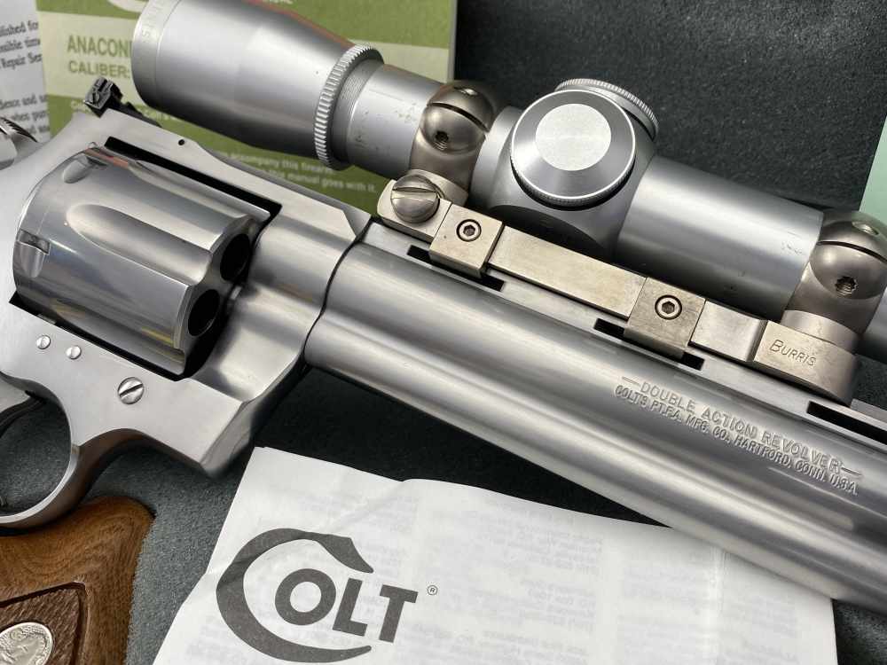 1991 Colt Anaconda Hunter .44 Mag 8" *HOLY GRAIL CUSTOM SHOP ANACONDA*-img-19