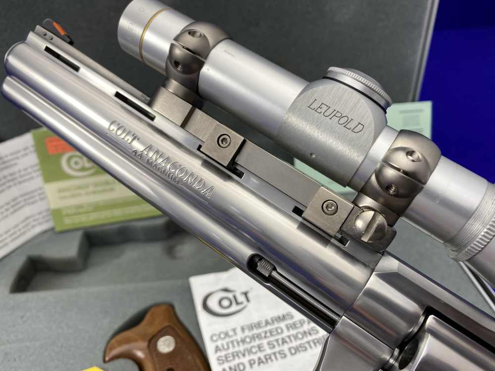 1991 Colt Anaconda Hunter .44 Mag 8" *HOLY GRAIL CUSTOM SHOP ANACONDA*-img-34
