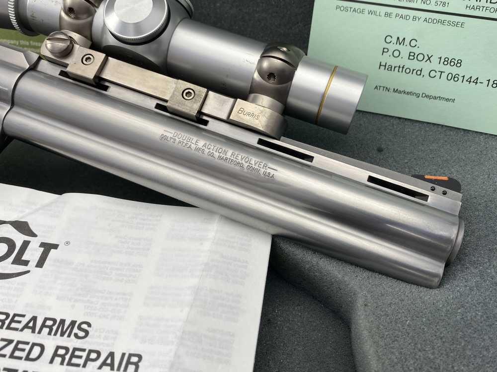 1991 Colt Anaconda Hunter .44 Mag 8" *HOLY GRAIL CUSTOM SHOP ANACONDA*-img-20