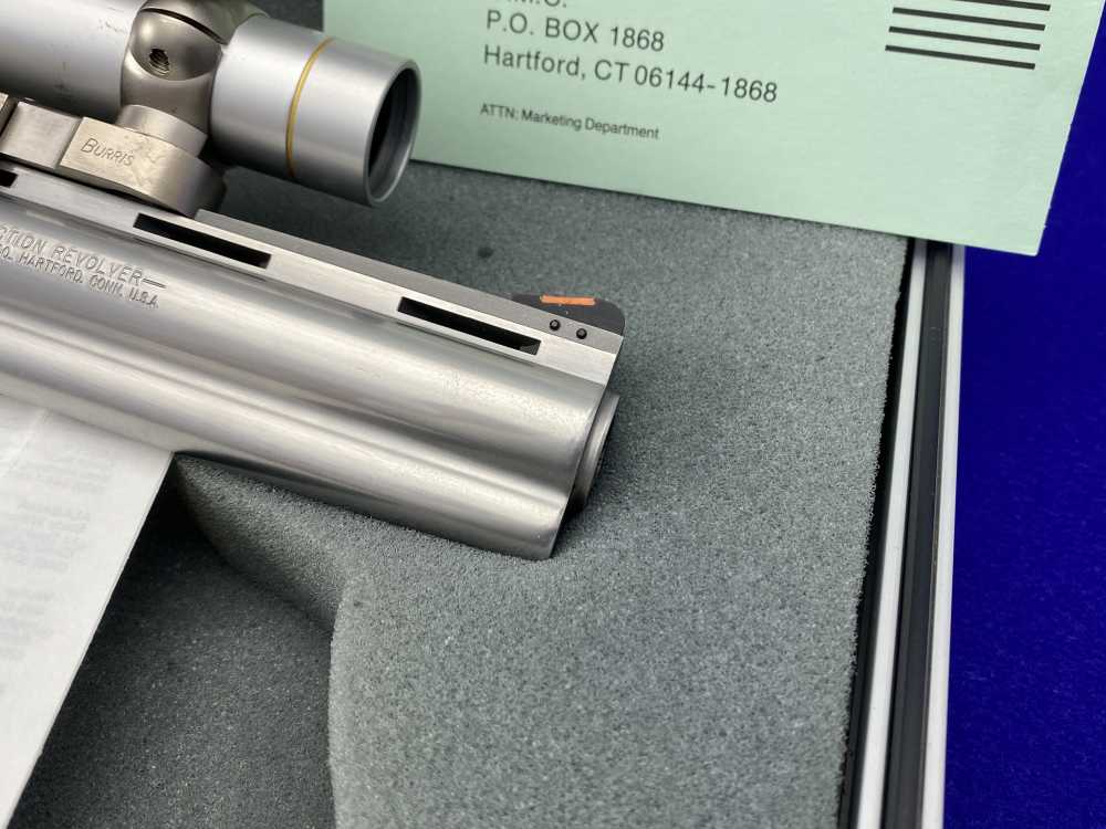 1991 Colt Anaconda Hunter .44 Mag 8" *HOLY GRAIL CUSTOM SHOP ANACONDA*-img-21