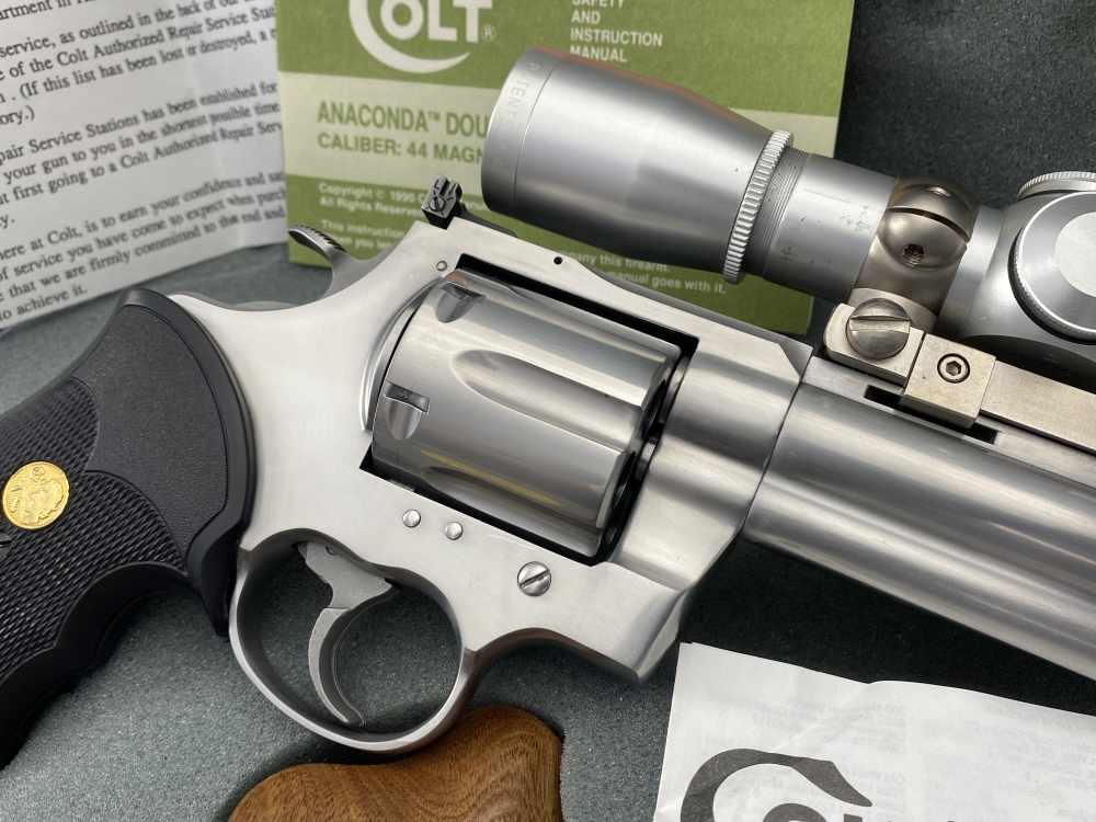 1991 Colt Anaconda Hunter .44 Mag 8" *HOLY GRAIL CUSTOM SHOP ANACONDA*-img-18