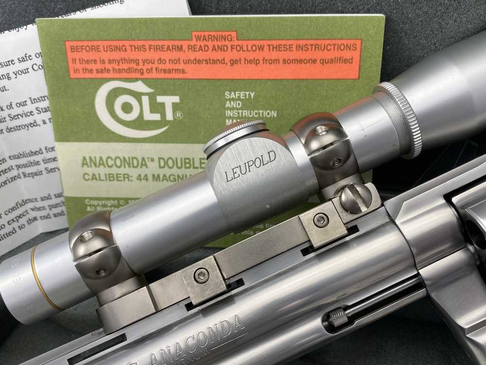 1991 Colt Anaconda Hunter .44 Mag 8" *HOLY GRAIL CUSTOM SHOP ANACONDA*-img-12