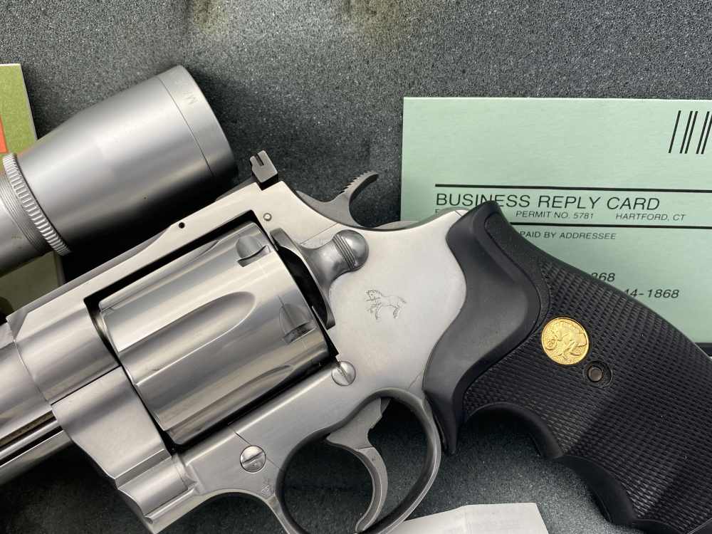 1991 Colt Anaconda Hunter .44 Mag 8" *HOLY GRAIL CUSTOM SHOP ANACONDA*-img-5