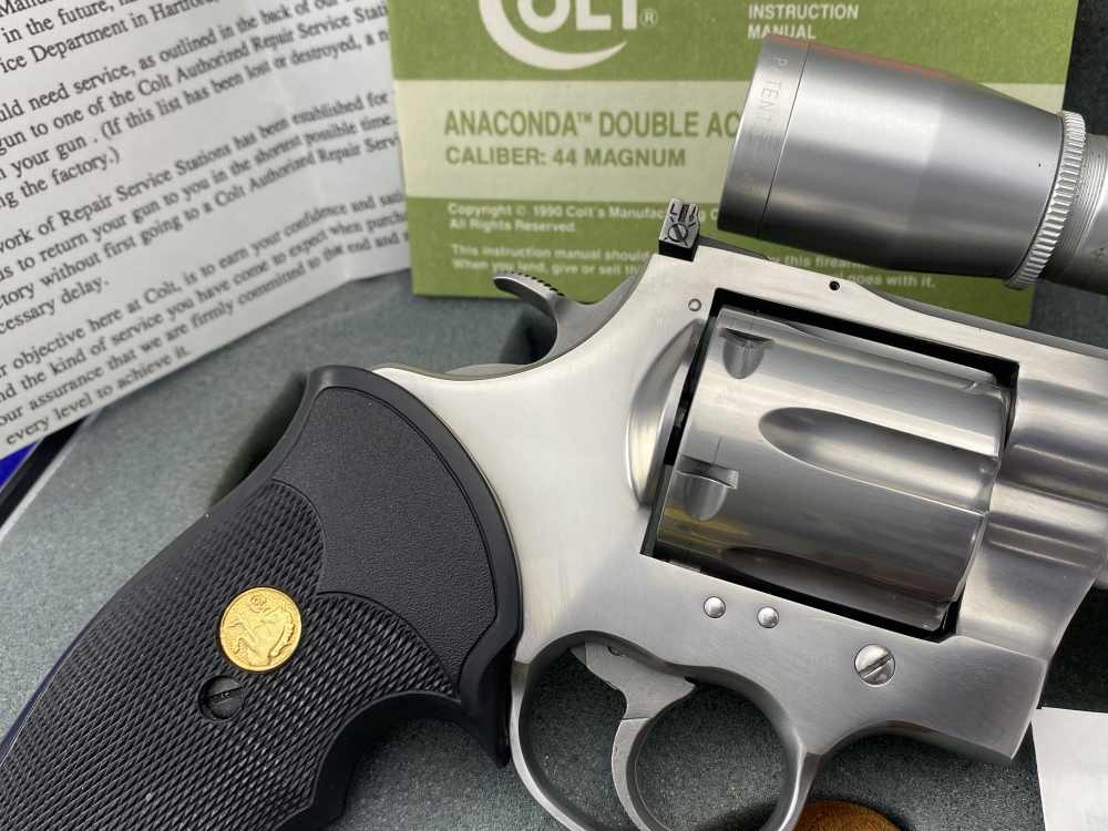1991 Colt Anaconda Hunter .44 Mag 8" *HOLY GRAIL CUSTOM SHOP ANACONDA*-img-17