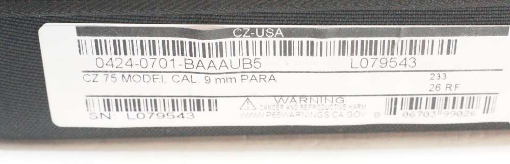 CZ MODEL 75 LEGEND DA/SA 4.6" 16+1 9MM (CZ99026) -img-24