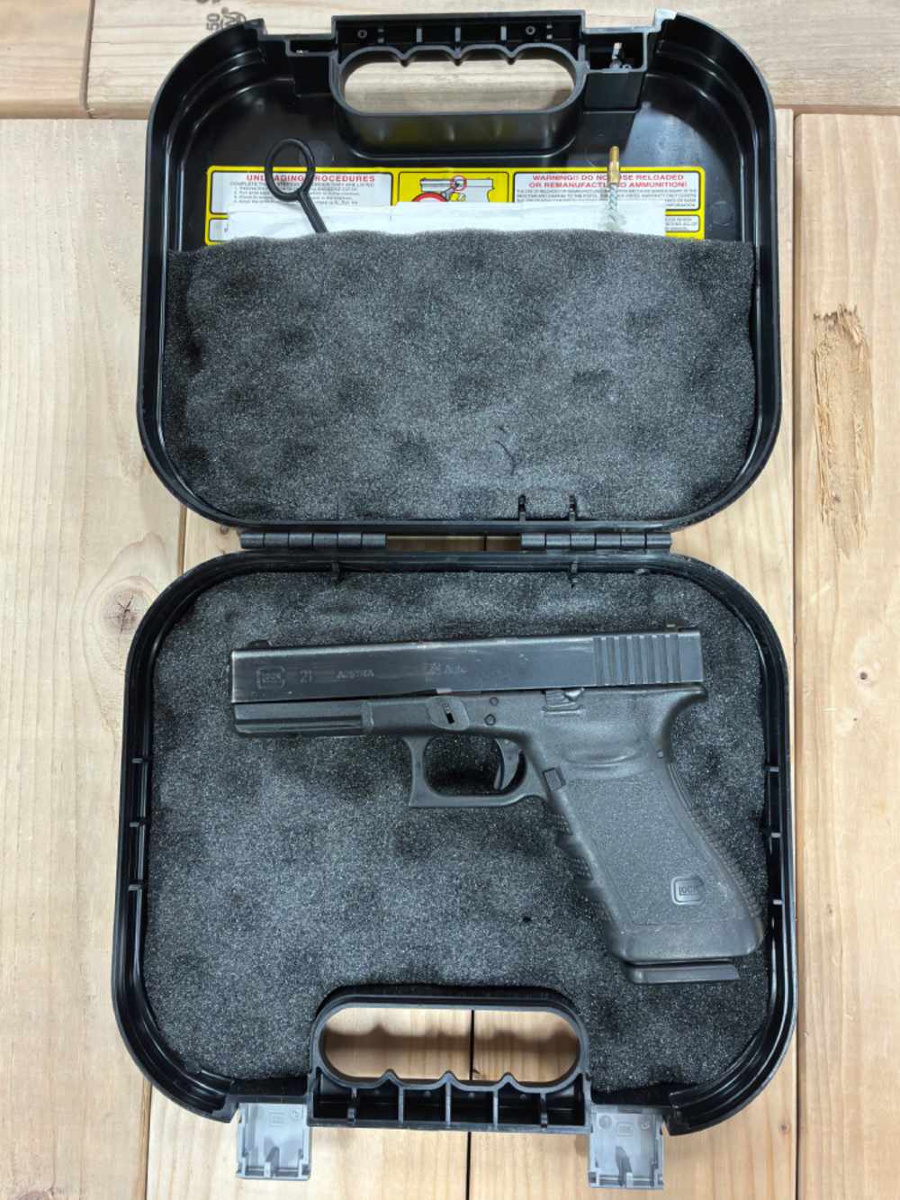 Glock 21 GEN3 .45 ACP G21 PD Trade-In w/13rd Glock OEM Mag Used-img-19