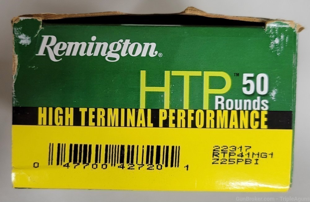 Remington HTP 41 magnum 210gr soft points box of 50rds 22317-img-1