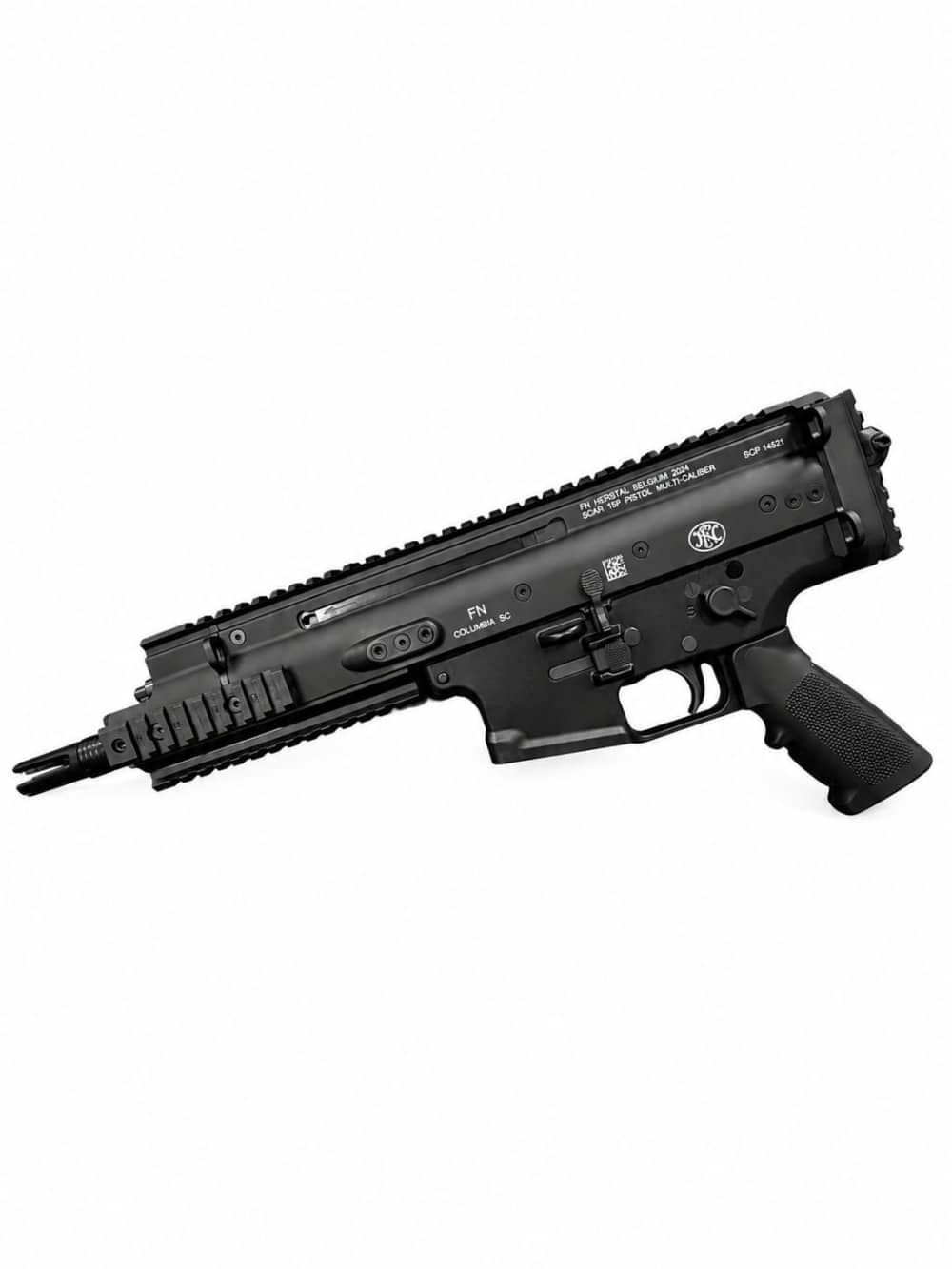 FN SCAR 16S 5.56 NATO Semi-Automatic Rifle – Black-img-1