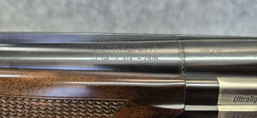 Beretta Ultralight 12 ga 28" 2.75" O/U Shotgun | IC & Mod-img-11