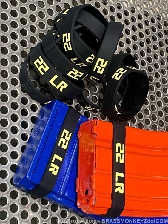 22 LR MAG ID BANDS * 10 PACK * FREE SHIPPING!-img-0