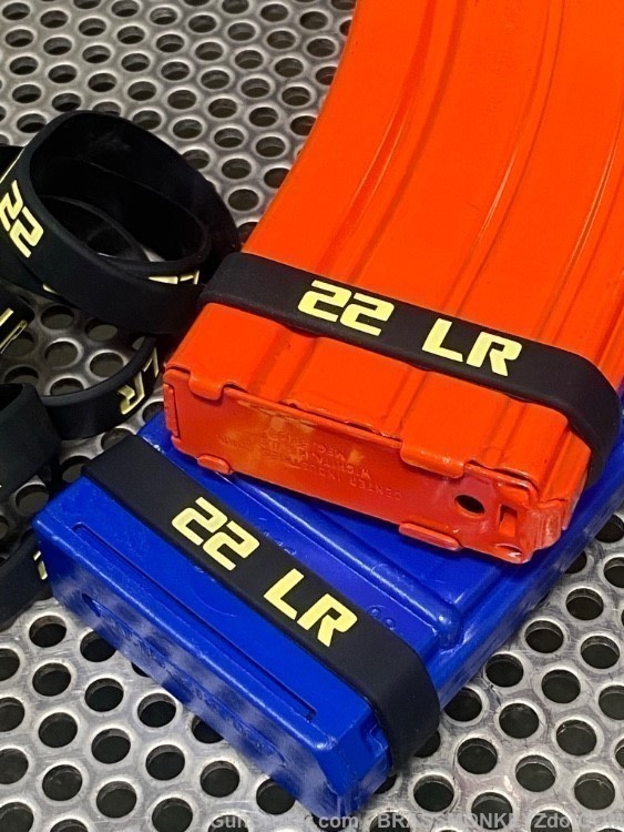 22 LR MAG ID BANDS * 10 PACK * FREE SHIPPING!-img-1