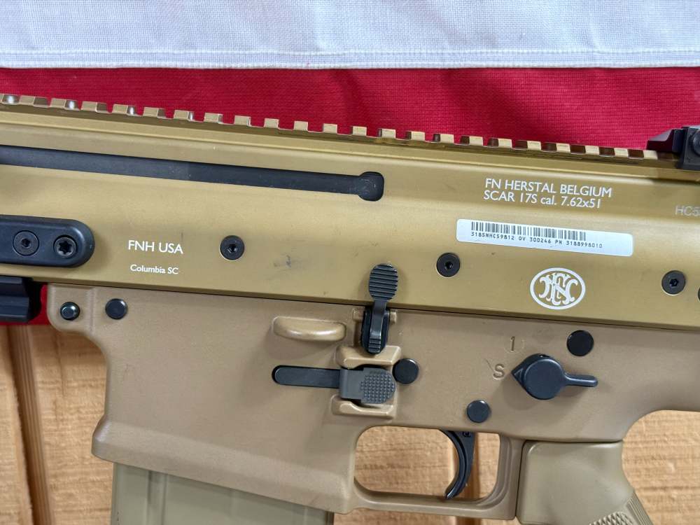 FN SCAR 17S 7.62x51 (.308) with Geissele Trigger & 5 Magazines!-img-8