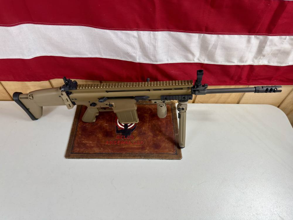 FN SCAR 17S 7.62x51 (.308) with Geissele Trigger & 5 Magazines!-img-1