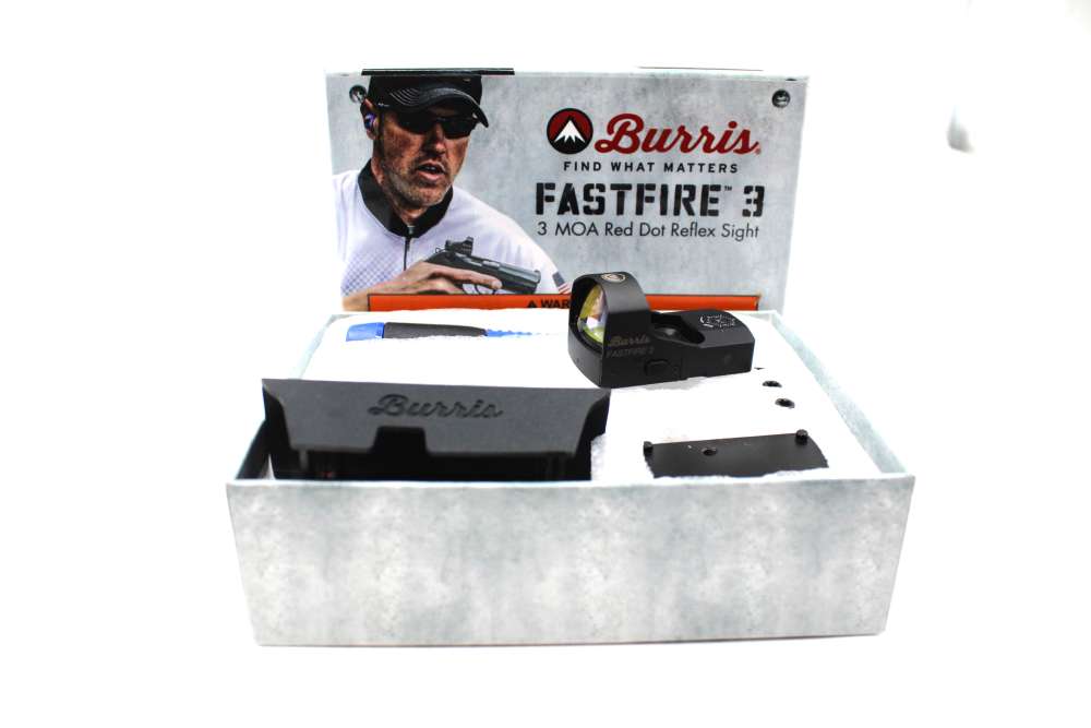 BURRIS FASTFIRE 3 3MOA RED DOT REFLEX SIGHT-img-0