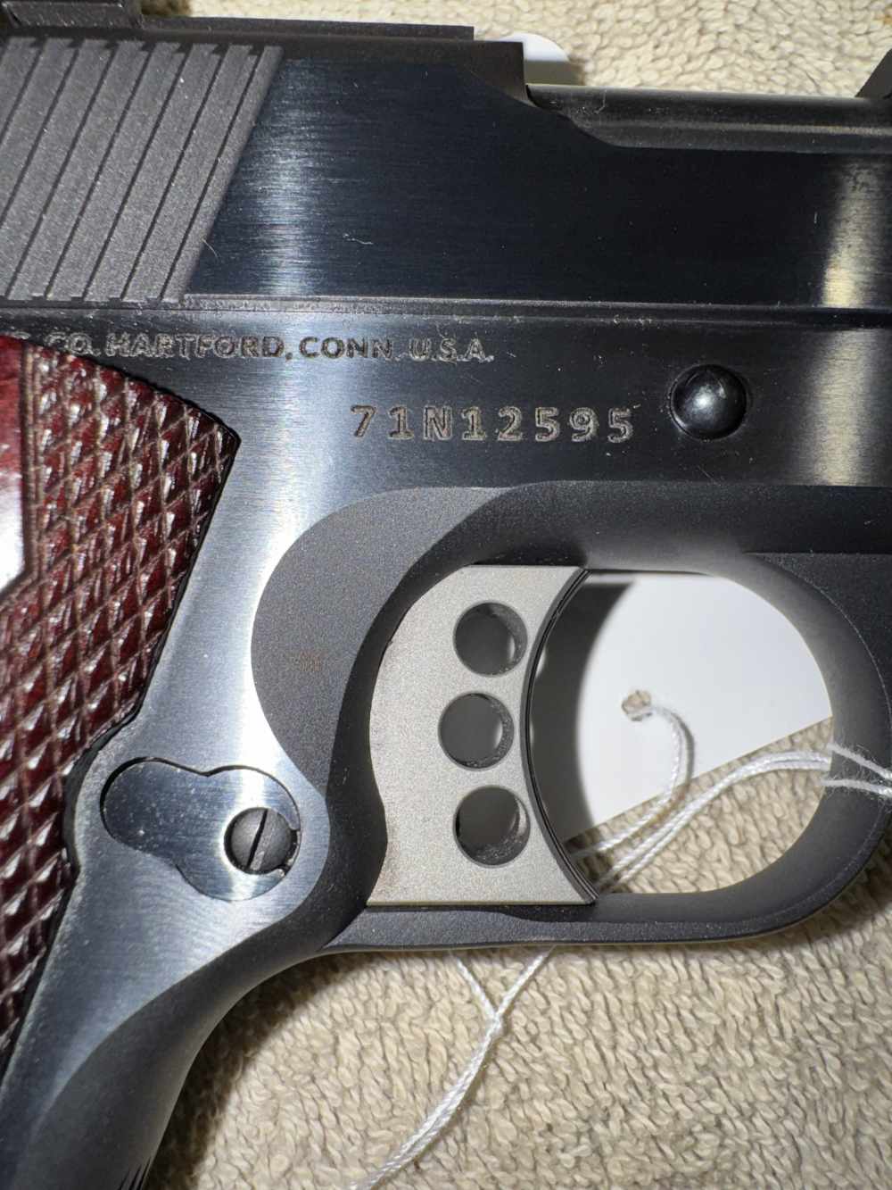 2015 Colt Gold Cup National Match Series 70 45ACP 5” O5870A1 Blued VG Box-img-9