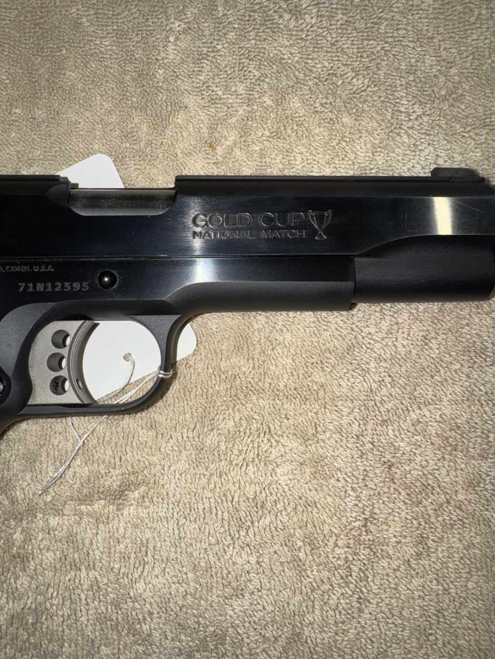 2015 Colt Gold Cup National Match Series 70 45ACP 5” O5870A1 Blued VG Box-img-7