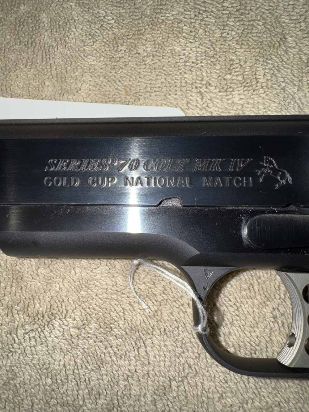 2015 Colt Gold Cup National Match Series 70 45ACP 5” O5870A1 Blued VG Box-img-4