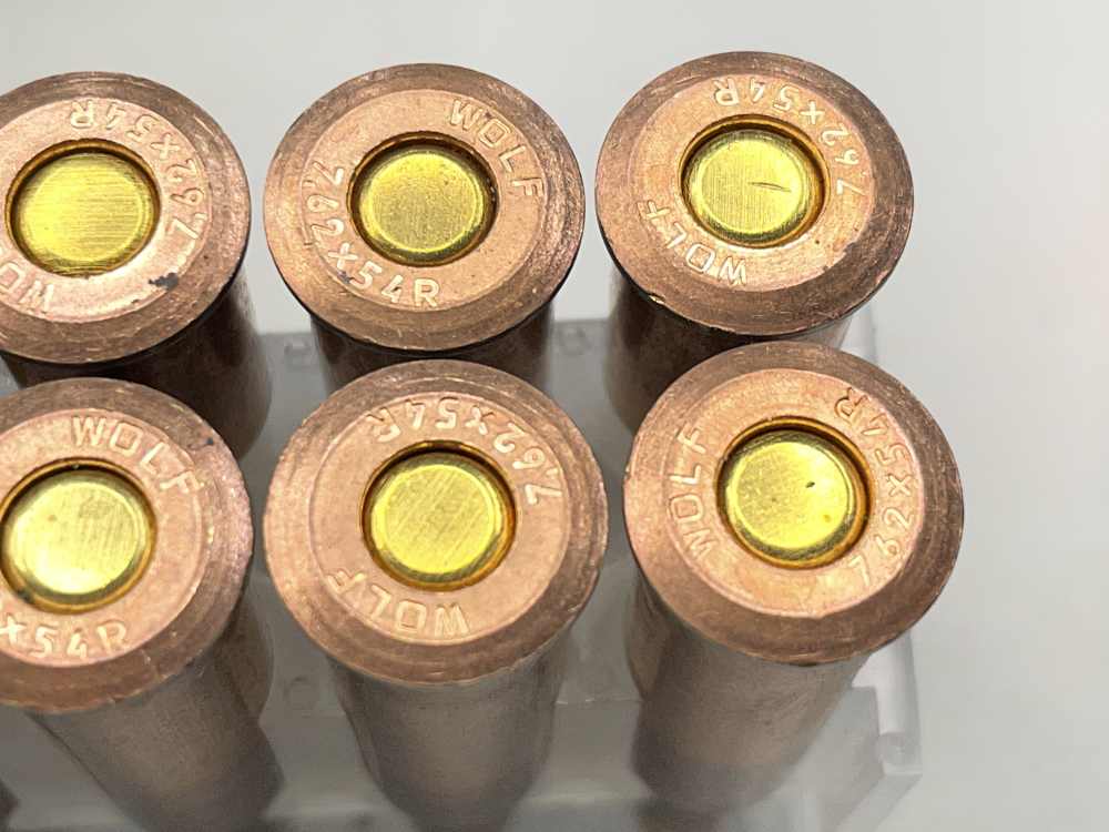 200 x 7.62x54r non corrosive ammo Soft Point FMJ 180 gr 200 Russian-img-3