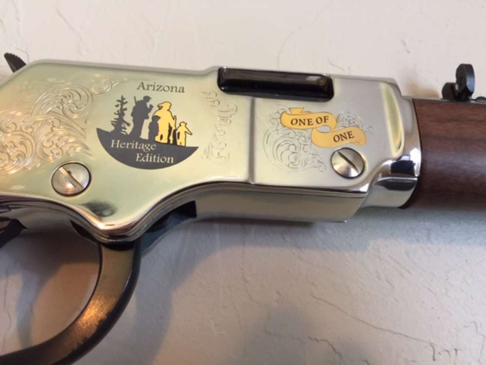 Henry Golden Boy Silver 22Mag One of A Kind Arizona Special Edition 1 of 1-img-1