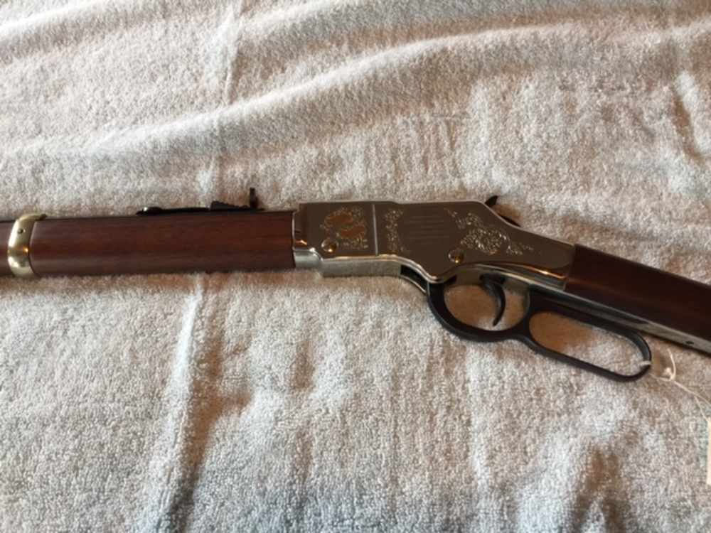 Henry Golden Boy Silver 22Mag One of A Kind Arizona Special Edition 1 of 1-img-9