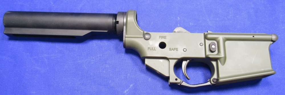 Black Rain Ordnance Spec-15 Forged AR15 Lower Receiver w/ Buffer tube-img-7