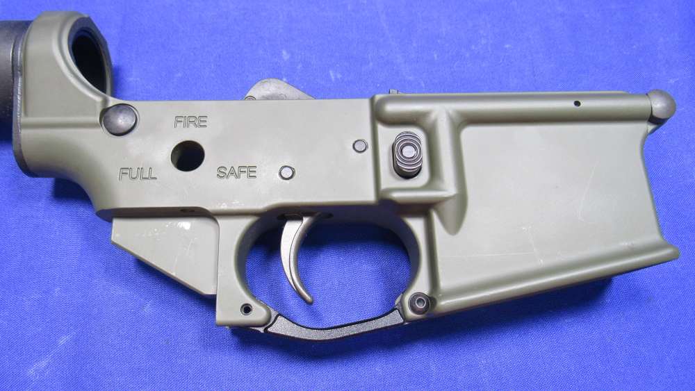 Black Rain Ordnance Spec-15 Forged AR15 Lower Receiver w/ Buffer tube-img-8