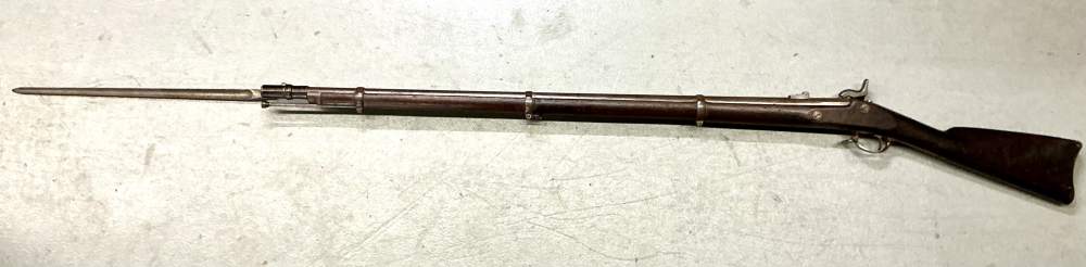 Model 1863 S.N. & W.T.C. For Massachusetts 40” Rifled Musket w/ bayonet-img-0