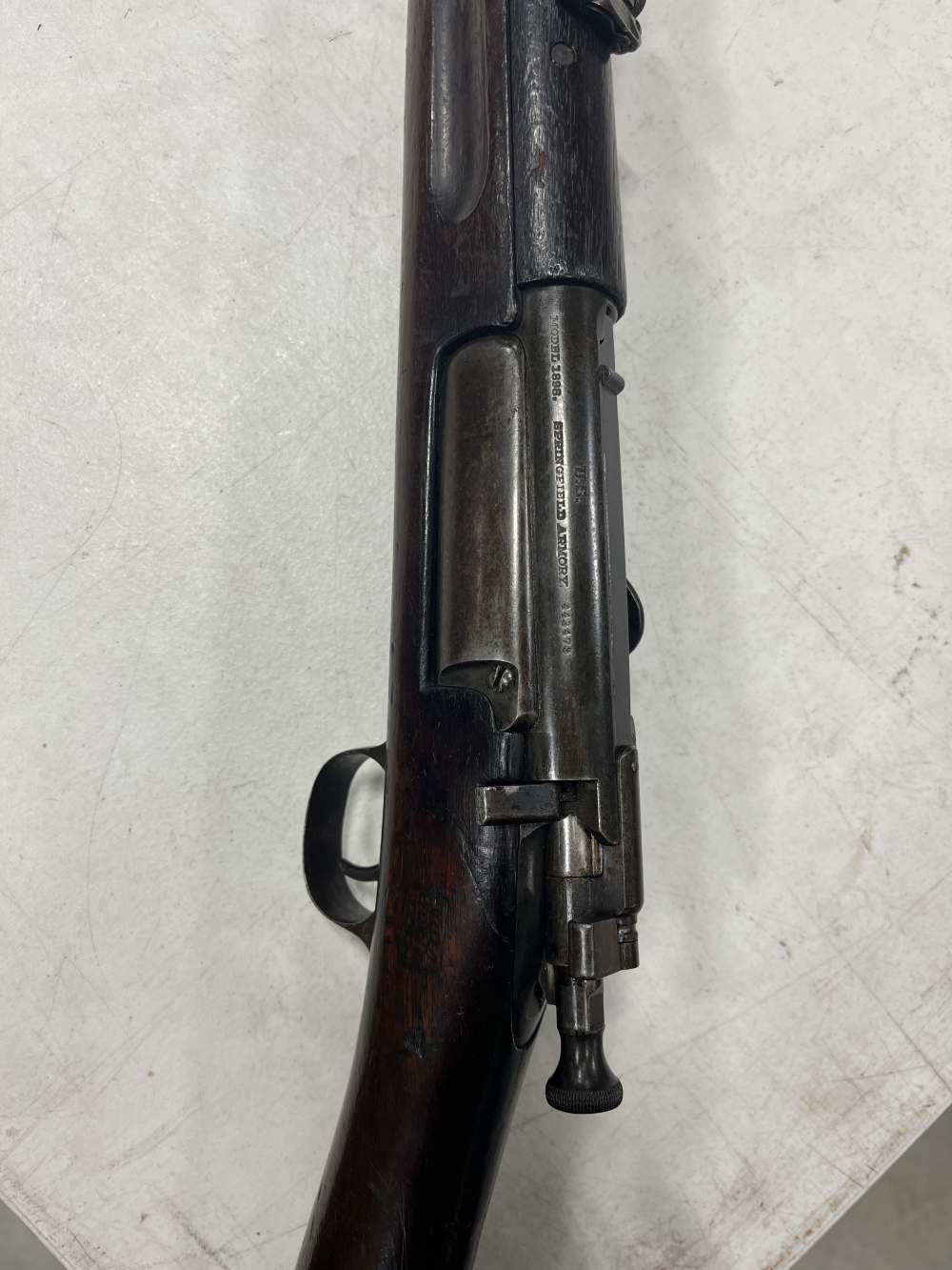 Springfield Manufactured Krag 1898 - Re-Soldered Front Sight-img-3