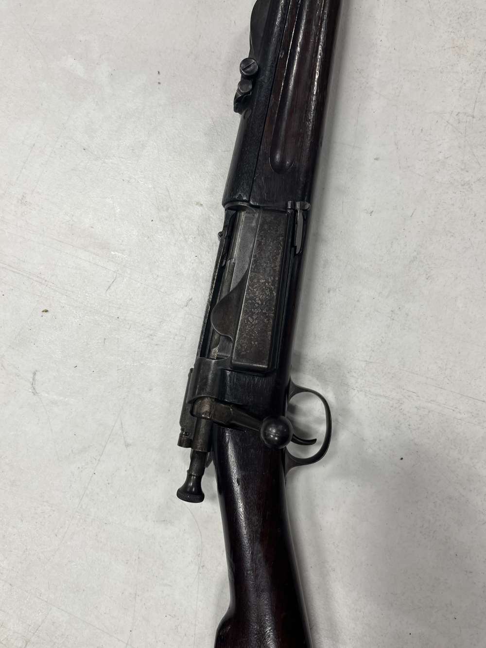 Springfield Manufactured Krag 1898 - Re-Soldered Front Sight-img-0