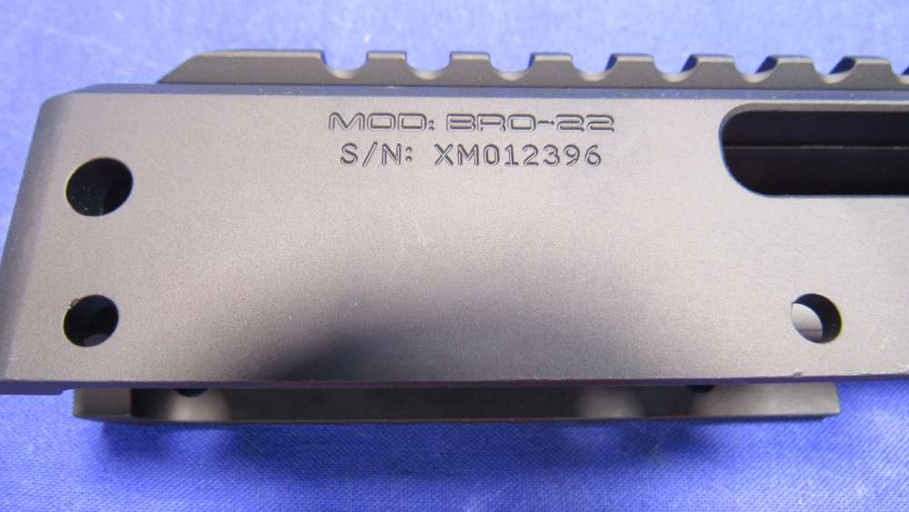 NEW! - Black Rain BRO-22 Billet Stripped .22LR Receiver - 10/22 Compatible-img-6