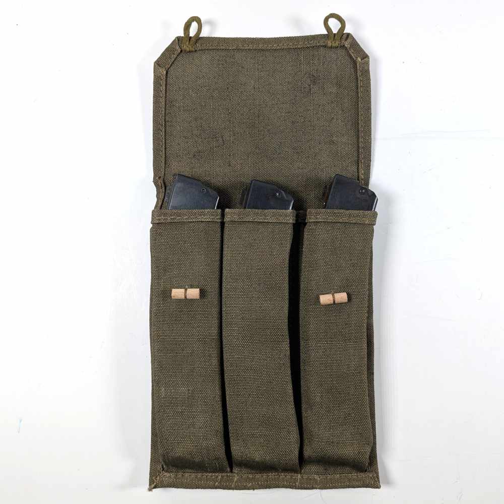 Lot of Three PPS-43 Magazines w/ Canvas Pouch-img-5