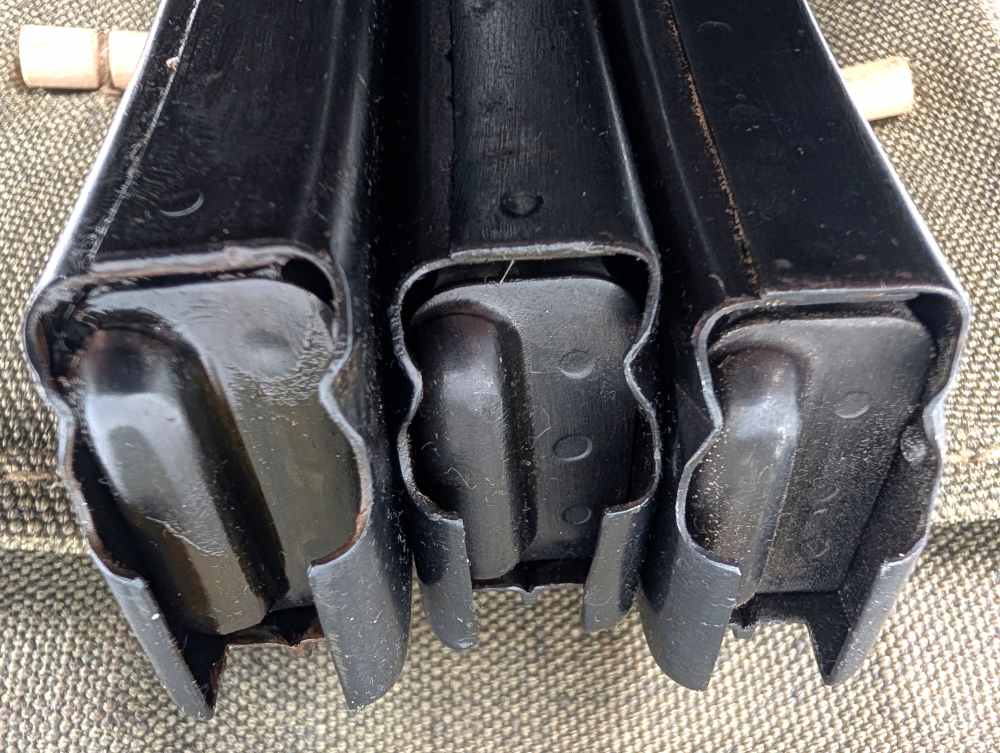 Lot of Three PPS-43 Magazines w/ Canvas Pouch-img-1