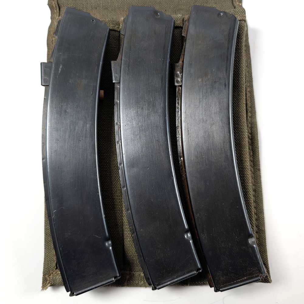 Lot of Three PPS-43 Magazines w/ Canvas Pouch-img-4