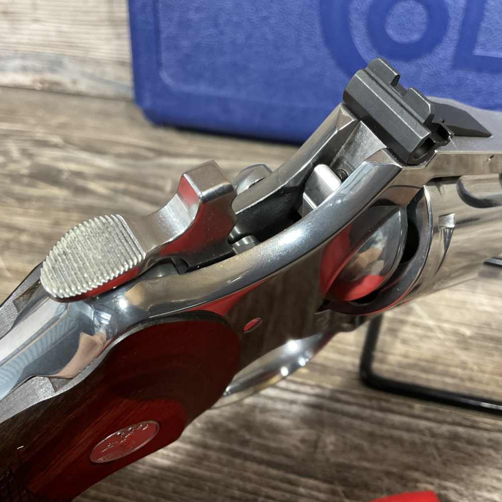 Colt Python SP6WTS 357 Magnum 6" Stainless Revolver - Box, 2 Holsters-img-6