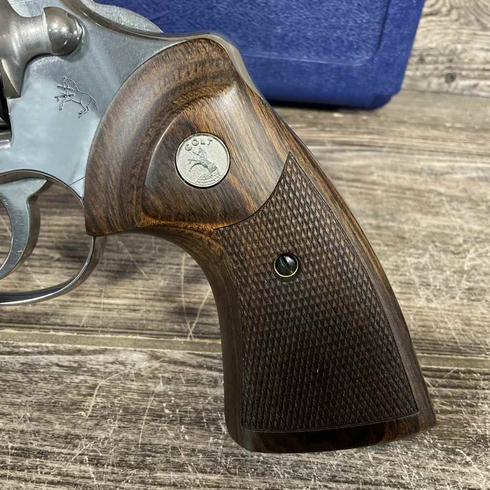Colt Python SP6WTS 357 Magnum 6" Stainless Revolver - Box, 2 Holsters-img-4