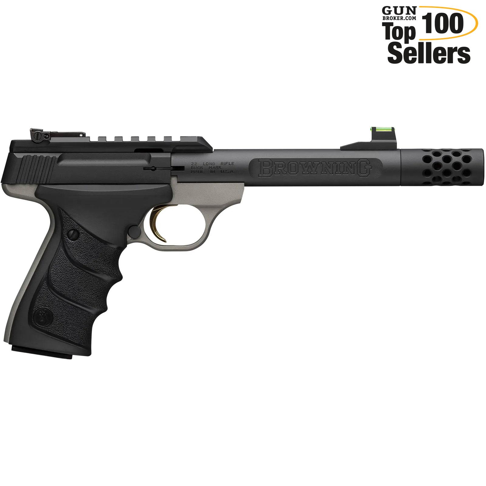 BROWNING Buck Mark Plus 22 LR 5.9in 10rd Semi-Auto Pistol (051600490)-img-0