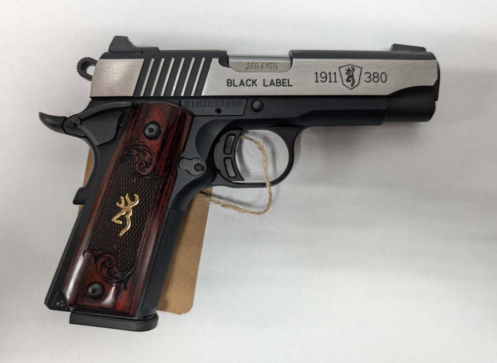USED - BROWNING 1911-380 BLACK LABEL COMPACT-img-1