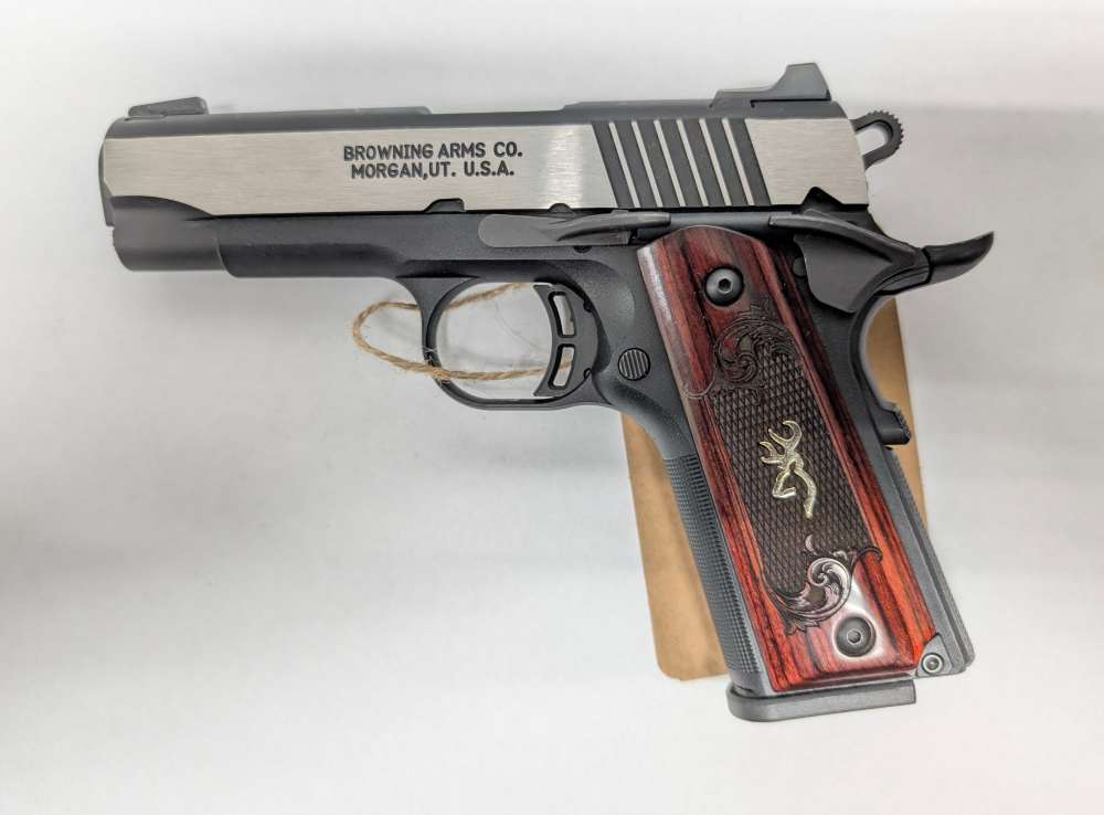 USED - BROWNING 1911-380 BLACK LABEL COMPACT-img-0