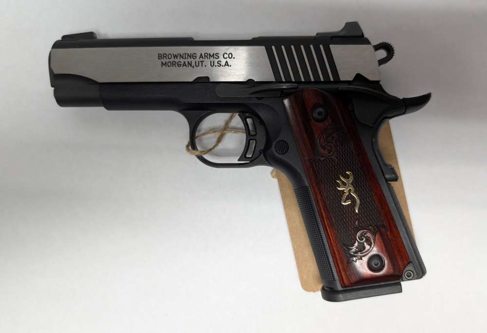 USED - BROWNING 1911-380 BLACK LABEL COMPACT-img-0