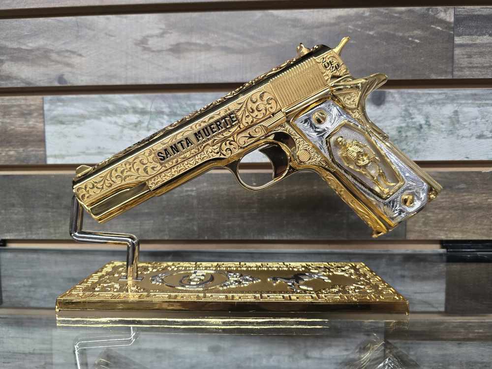 CE Colt 1911 in .38 Super “Santa Muerte” (Holy Death) #2 of 20 made-img-0